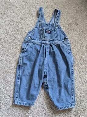 OshKosh B'gosh Light Blue Denim Kids Overalls
